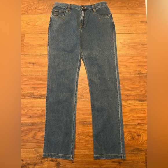 DESERT DIVA BY SHERRY HOLT BOOT CUT JEANS. SIZE 11. Inseam 33 - Picture 10 of 10